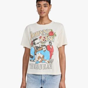 Daydreamer - Johnny Cash A Man Comes Around Boyfriend Tee